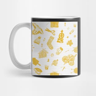 Tak Dee Sock - Yellow Mug